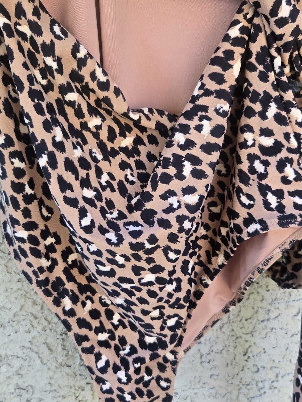 Aerie Leopard Print One-Piece Swimsuit in Brown - Brand: - Picture 4 of 8